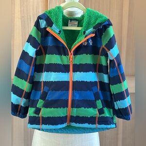 Umkaumka Softshell Sherpa Lined Jacket Water Resistant Boy’s Sz 5-6 (116)